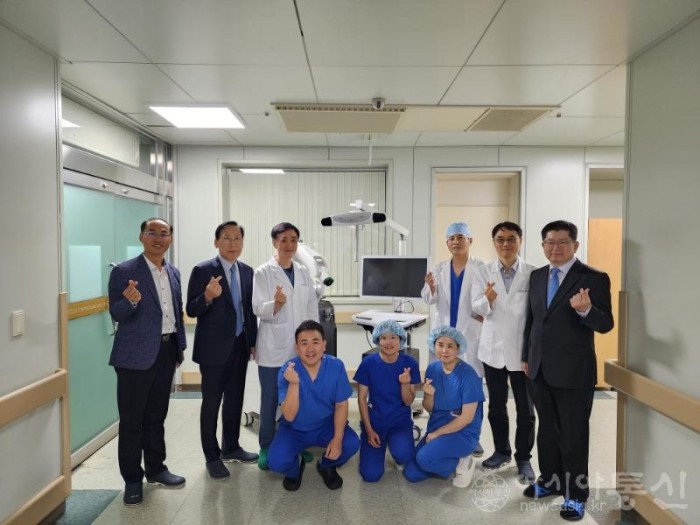 HJ매그놀리아국제병원 최신 인공관절 수술 로봇 도입.jpg