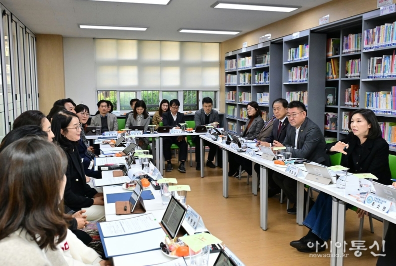 최호정 의장, 문해력‧수리력 진단검사 실시 초등학교 방문