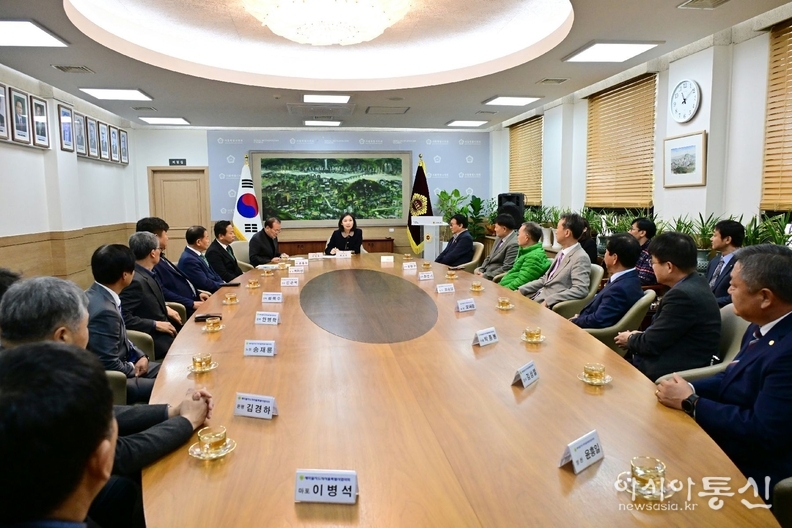 최호정 의장, 새마을지도자서울시협의회 회장단과 간담회 개최