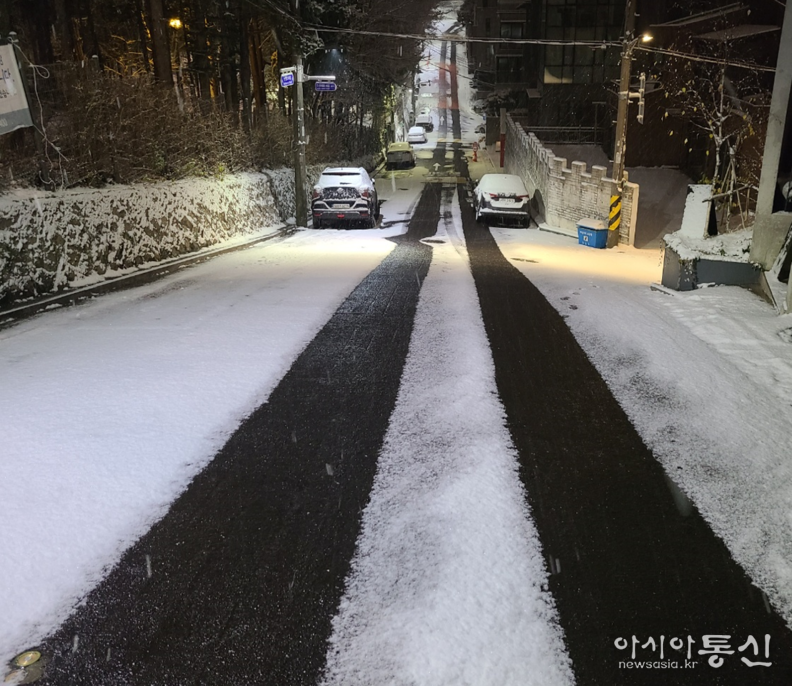 도로열선 제설