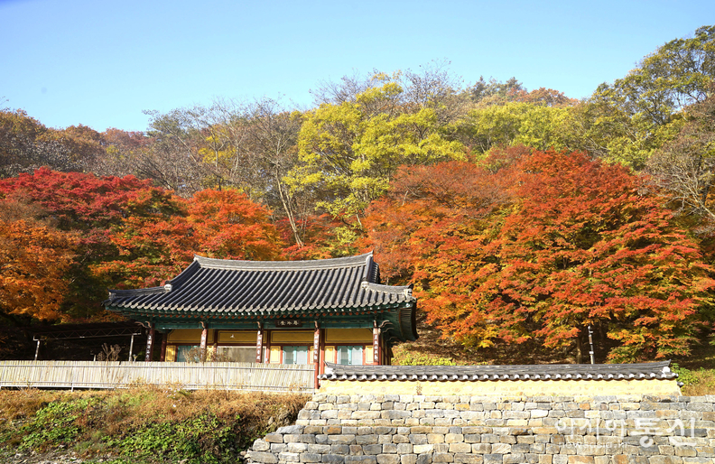 <전라북도 순창군, <strong>"호남의 소금강 강천산 군립공원 가을(강천사)"</strong>> 김광부 기자