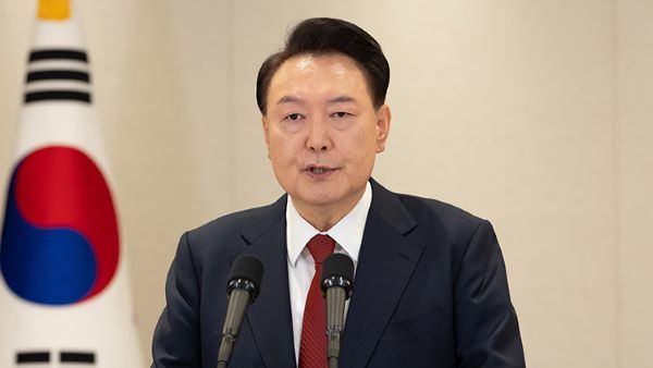 대국민 담화문을 발표하는 윤석열 대통령 (사진=대통령실 제공)