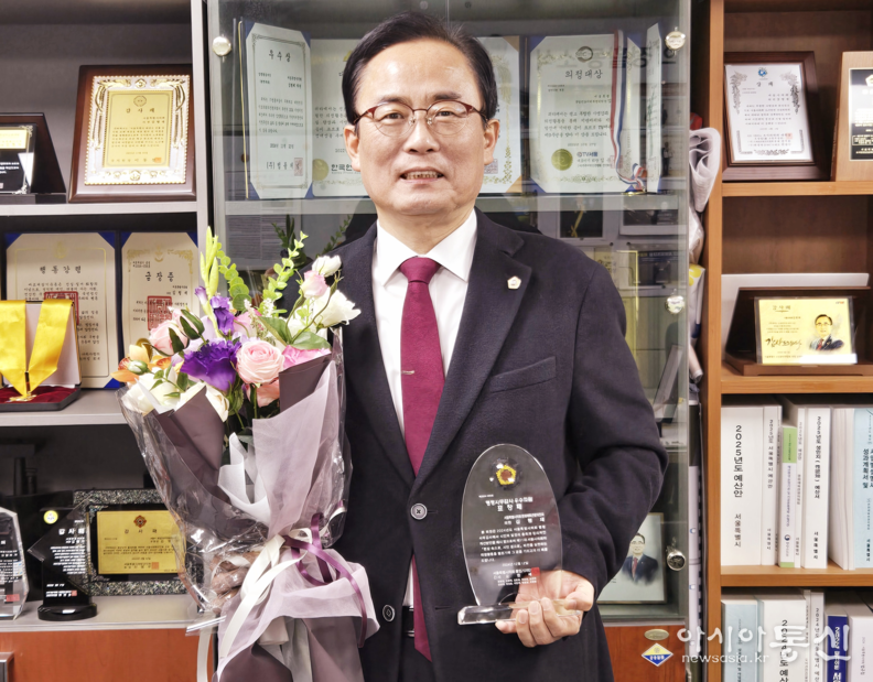 서울시의회 출입기자단 선정 2024년 행정사무감사 우수의원상을 수상한 김형재 의원.