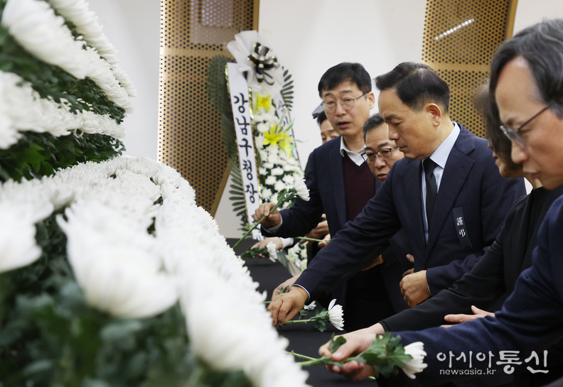 제주항공기 참사 분향소 조문 