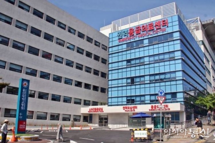울산대학교병원 전경.