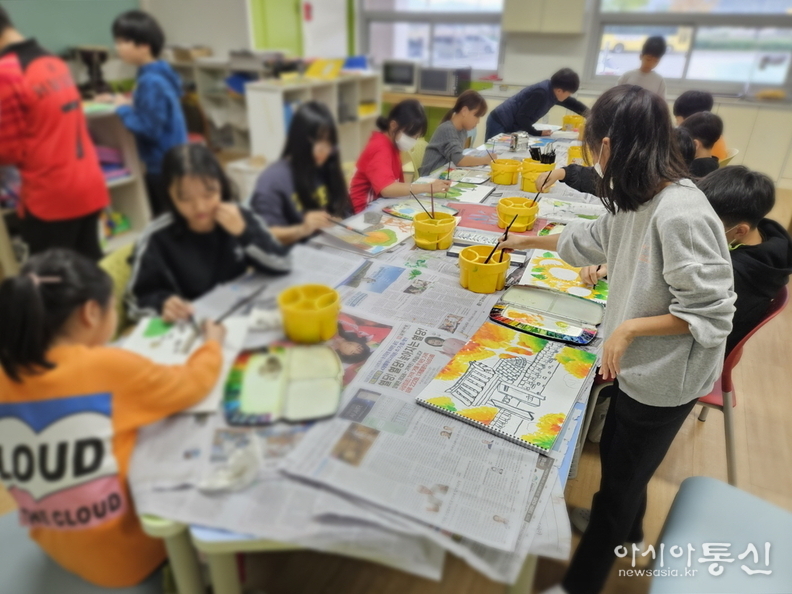 늘봄학교 초등생 (사진=공주시)