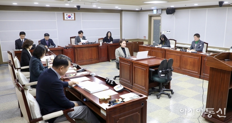 복지안전위원회 조례안 안건심사