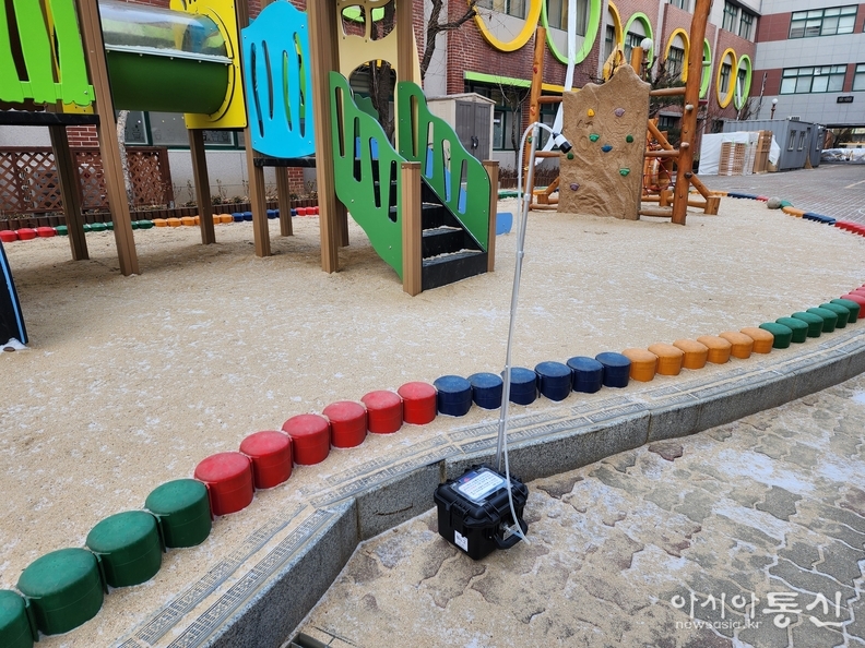 부지 경계선(OO초등학교)