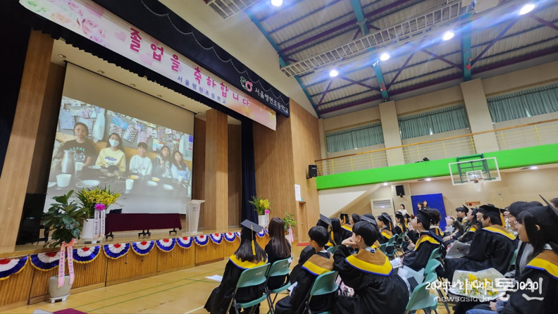 구미경 시의원, 행현초등학교 졸업식 축사