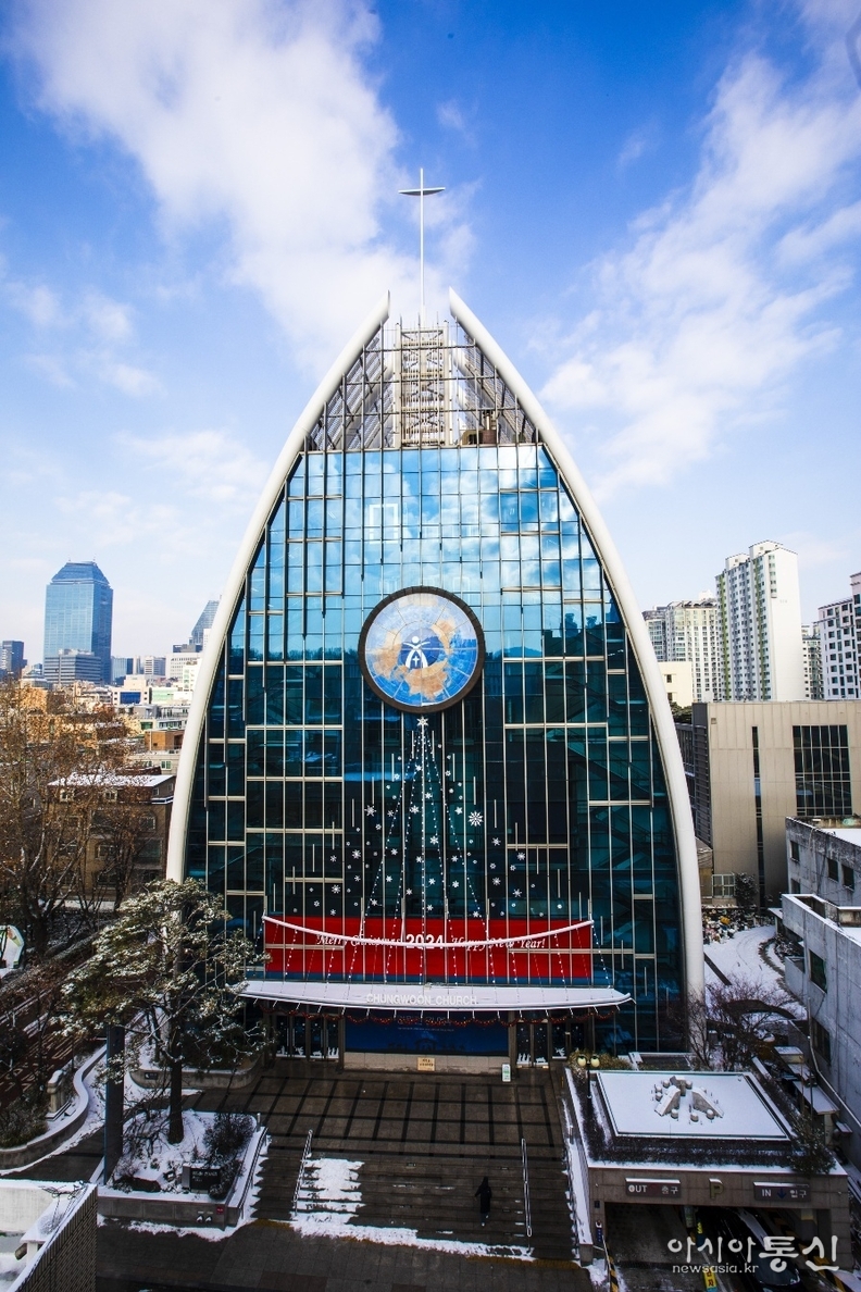 청운교회 전경