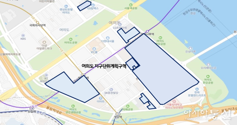 여의도 아파트지구(16개 단지)