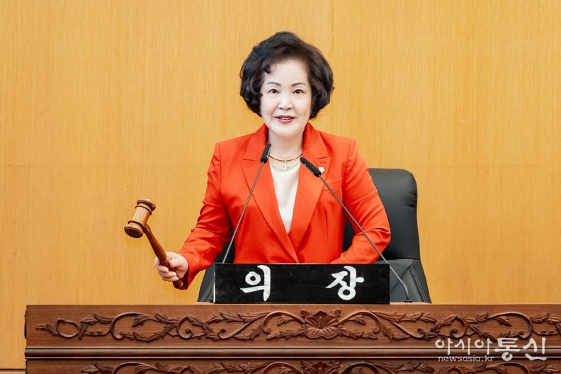 제283회 임시회 개회(전은혜 의장)