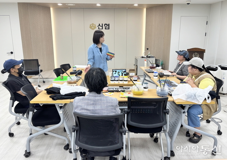 복지대상자들을 위한 미술 프로그램 ‘고래의 등’