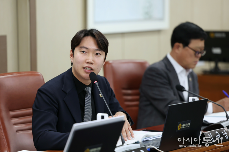 발언하는 김규남 서울시의원