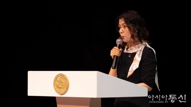서울시의회 아이수루 시의원 축사 모습