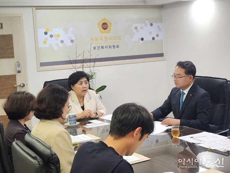 김영옥 보건복지위원장, 서울특별시약사회와 ‘건강한 서울’을 위한 간담회 개최