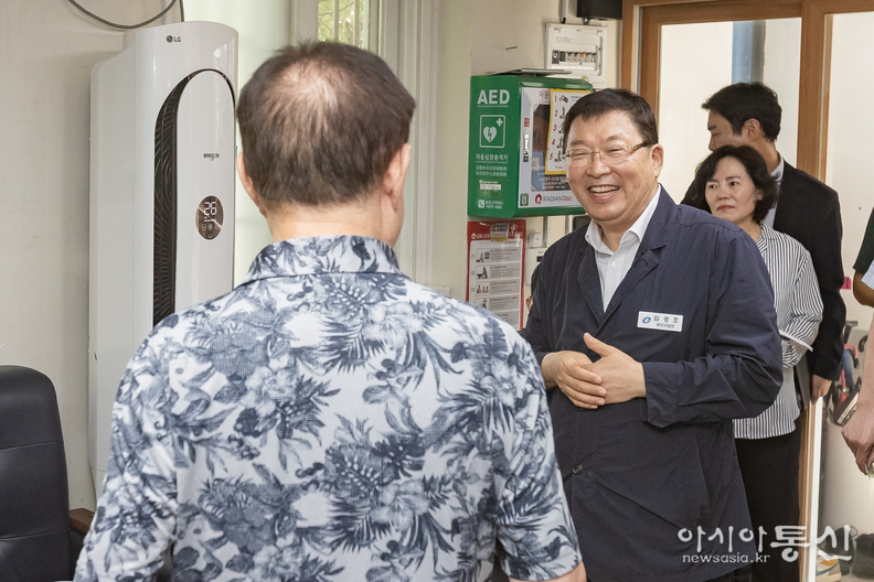 군자경로당 방문