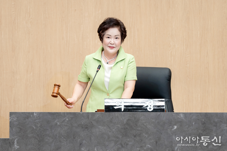 제285회 임시회 폐회(전은혜 의장)