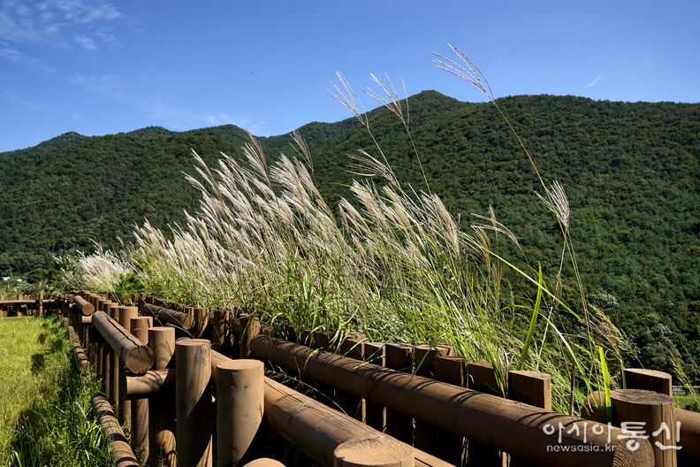<경상북도 문경시 고모산성, <strong>"오정산에 위치한 고모산성은 삼국시대 신라성으로 군사방어용으로 지어진 석성"</strong>> 김광부 기자