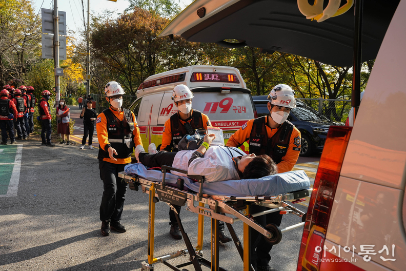‘24년 산불 진화 훈련(백련산)