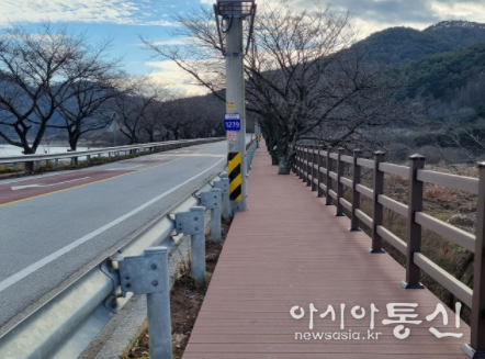 정읍시, 우리 동네 걷고 싶은 길 '산내면 옥정호 산책로 조성사업' 준공