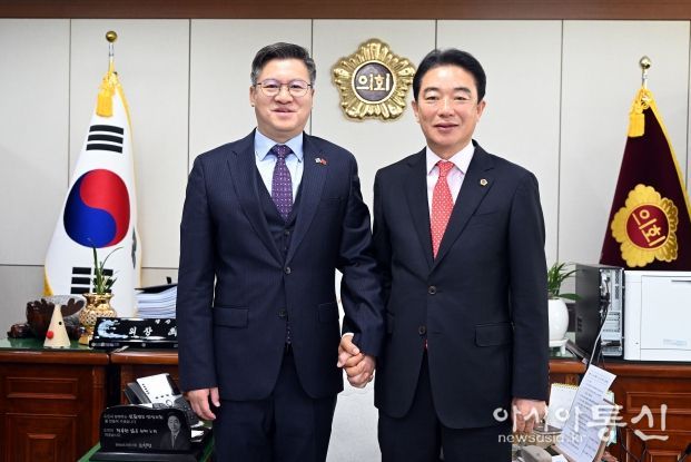 최학범 경남도의회 의장, 주부산 중국총영사와 교류․협력 논의