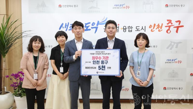 2-1 보도사진(중구 행안부 지방물가 안전관리 평가 최우수).jpg