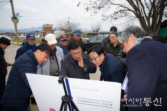 이명연 전북도의원, 호성동·전미동 일원 상습 침수지역 현장점검