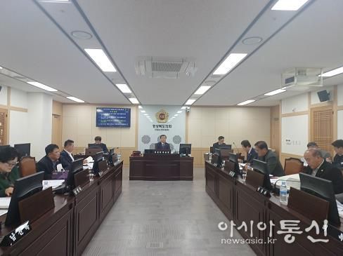 경북도의회 건설소방위, 24년도 제2회 추가경정 예산안 등 심사