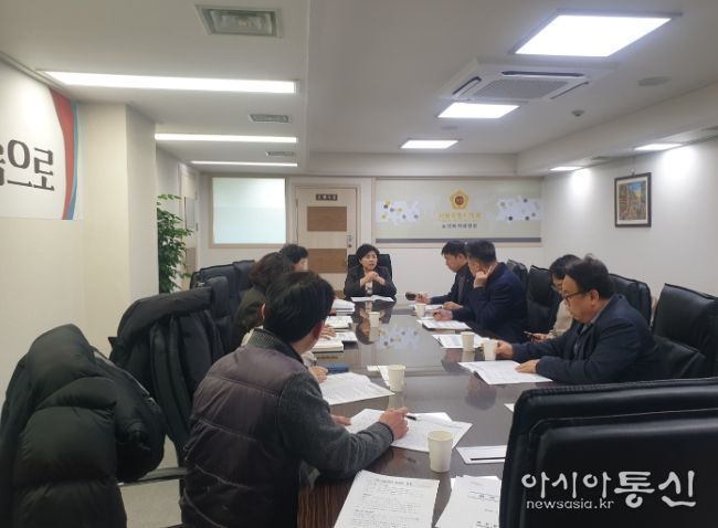 김영옥 보건복지위원장 시니어클럽과 간담회 개최