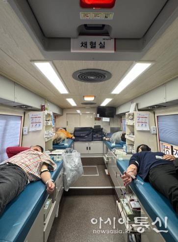 강남교육지원청, 사랑의 헌혈 봉사활동 동참