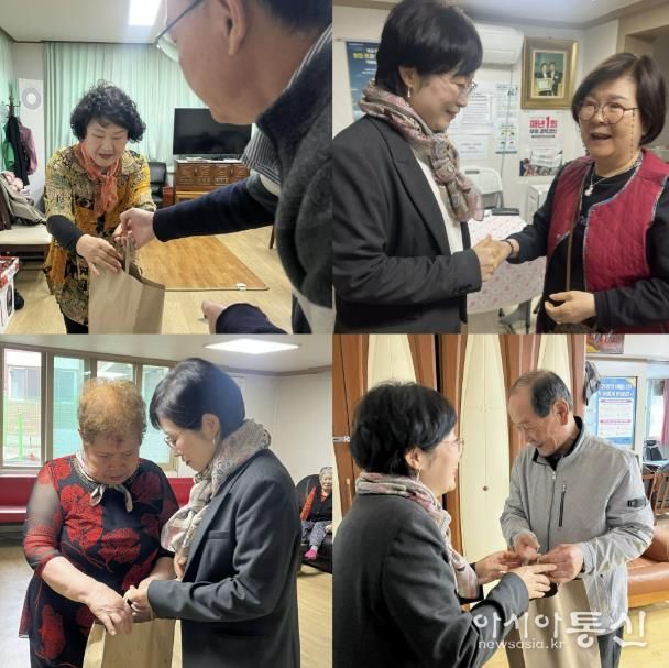 수원시 영통구 매탄1동, 어버이날을 맞아 경로당 방문해 따뜻한 정 나눔