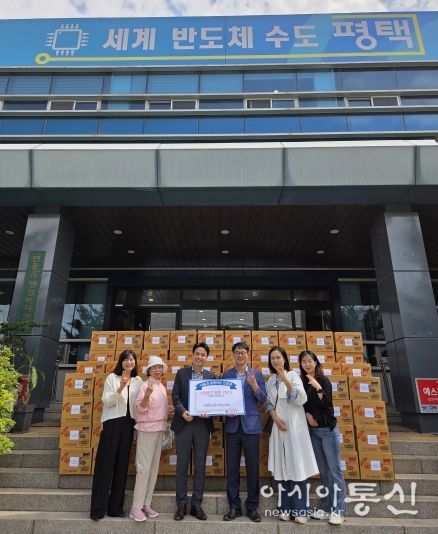 그말씀소망이되는교회, 안중읍에 사랑의 라면 기부