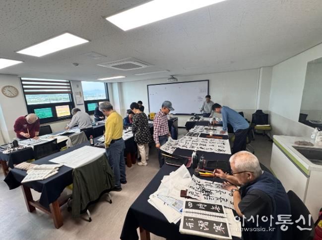 남원시평생학습관 서예반, 대회 수상자 다수 배출