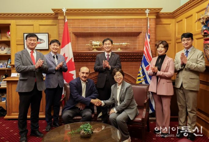 경기도의회 친선의원연맹, 캐나다 BC주의회 공식 방문