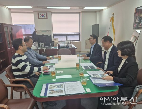 국가유산청 방문 문화유산 주요 사업 건의