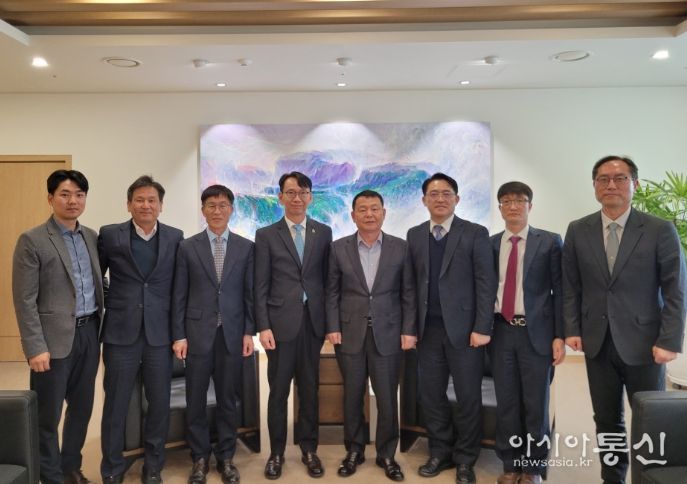 김명주 경제부지사-한국수자원공사 윤석대 사장 면담