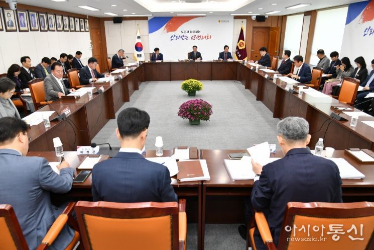 경상남도의회, 확대의장단 회의