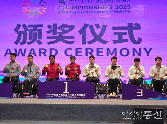 장수군 장애인탁구선수단, 국제·전국대회서 잇단 쾌거