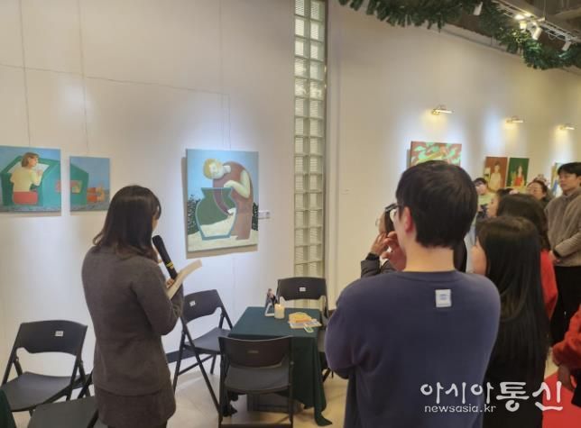 최슬아 작가 ‘여정: 감정의 흐름’ 전시