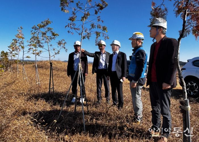 전북특별자치도, 국립새만금수목원 조성 현장 점검