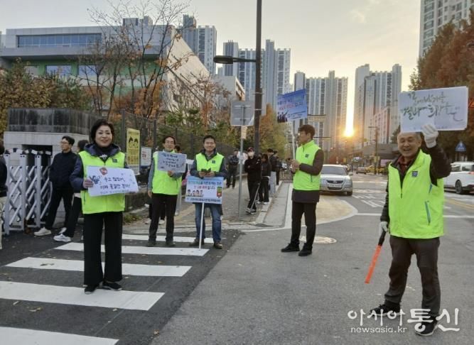 고양시 원신동 청소년지도협의회, 수험생 격려 및 건전 문화 캠페인 진행