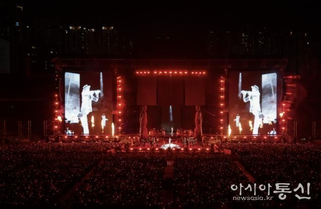 지드래곤 공연 현장(제공=쿠팡플레이)