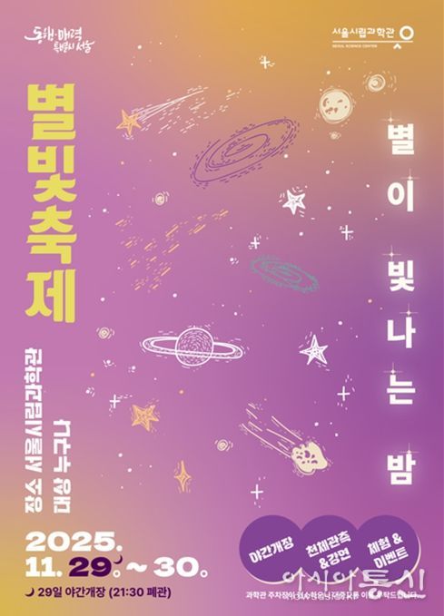 2025 별빛축제 포스터