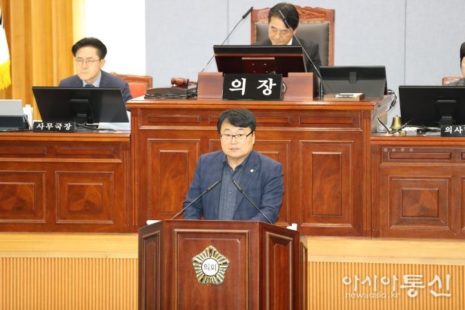 최덕종 남구의원, ‘자생단체 배가운동 지시 관련 구정질문 ’