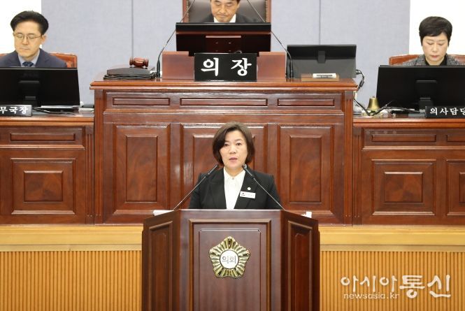 이양임 의원, 5분 자유발언