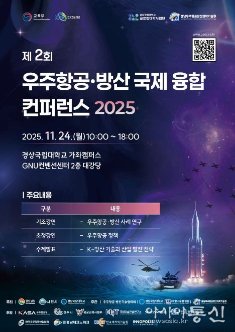 ‘제2회 우주항공·방산 국제 융합 콘퍼런스 2025’ 개최