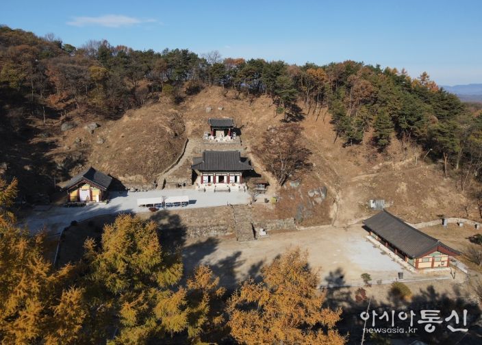 안전공간 조성 후 드론사진