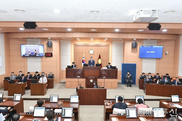 김해시의회 지난 임시회