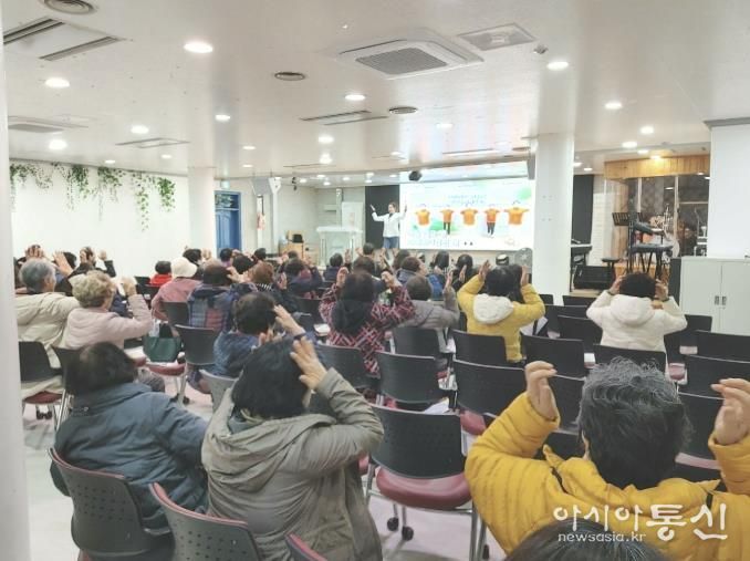 동두천시 치매안심센터, 동성교회 어르신 대상 ‘치매인식개선’ 교육 실시